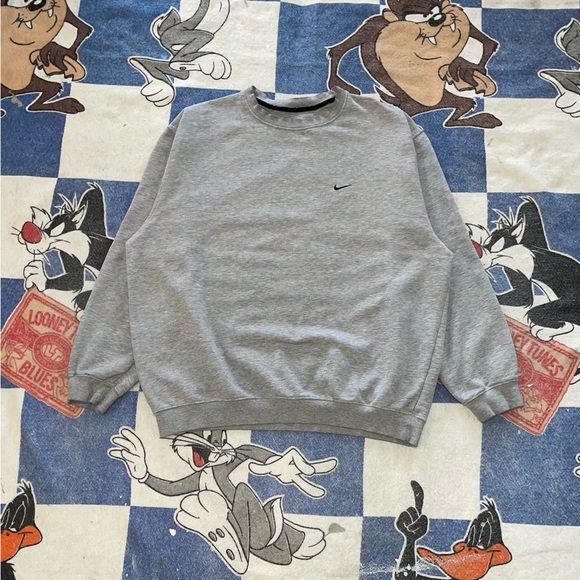 Vintage Nike swoosh crewneck sweatshirt - Picture 1 of 2